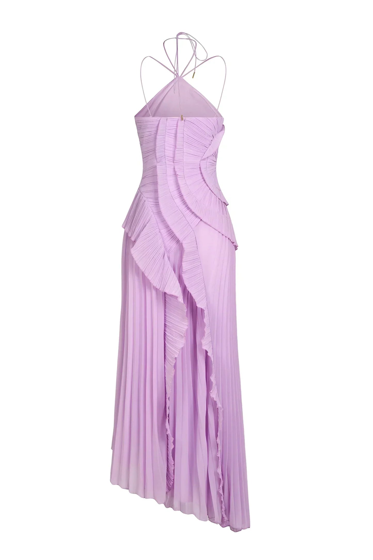 Sancia - Ruffle Pleated Midi Dress