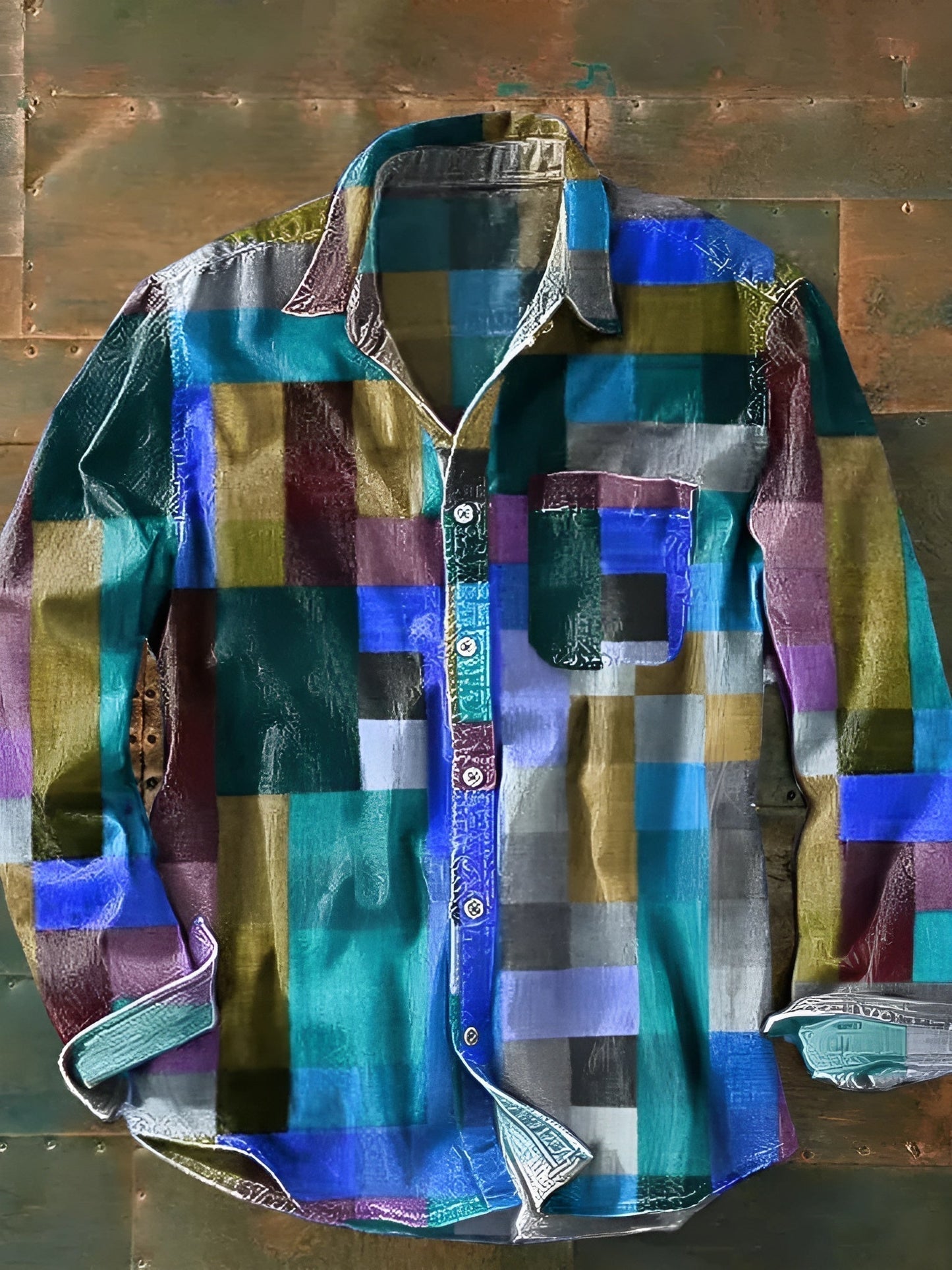 Jorvik - Soft-Touch Patchwork Shirt
