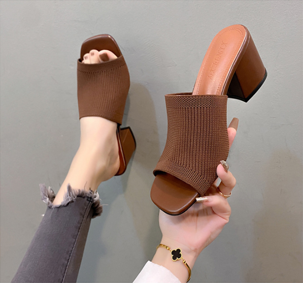 Virelle - Soft-Touch Block Heel Pumps