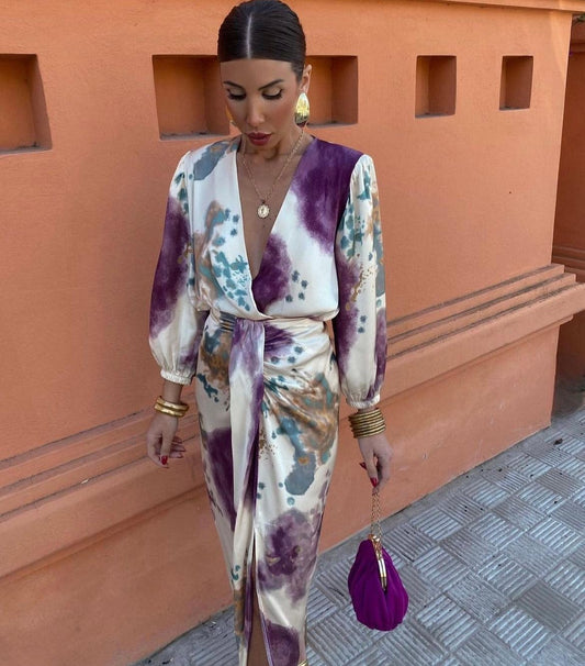 Vionette - Elegant Wrap Dress