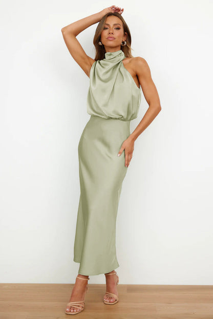 Theodosia - Draped Maxi Dress