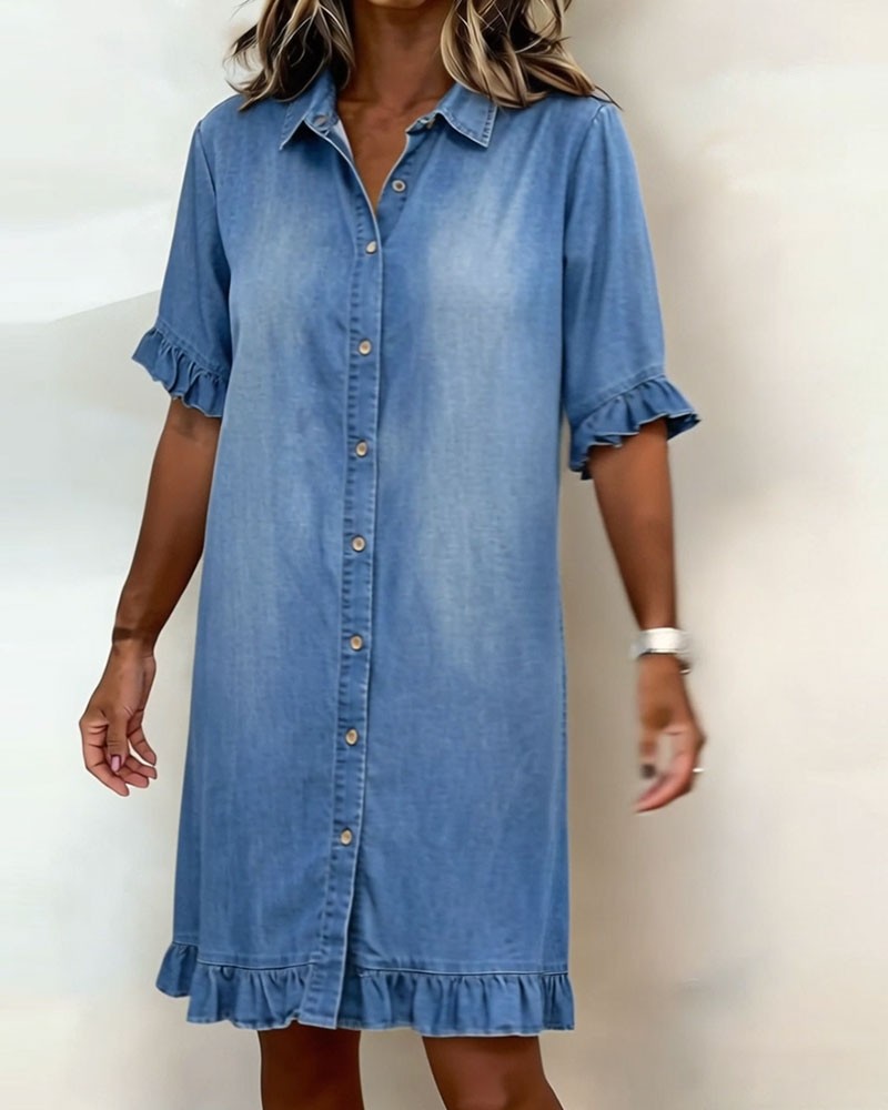 Amelith - Lightweight Denim Dress