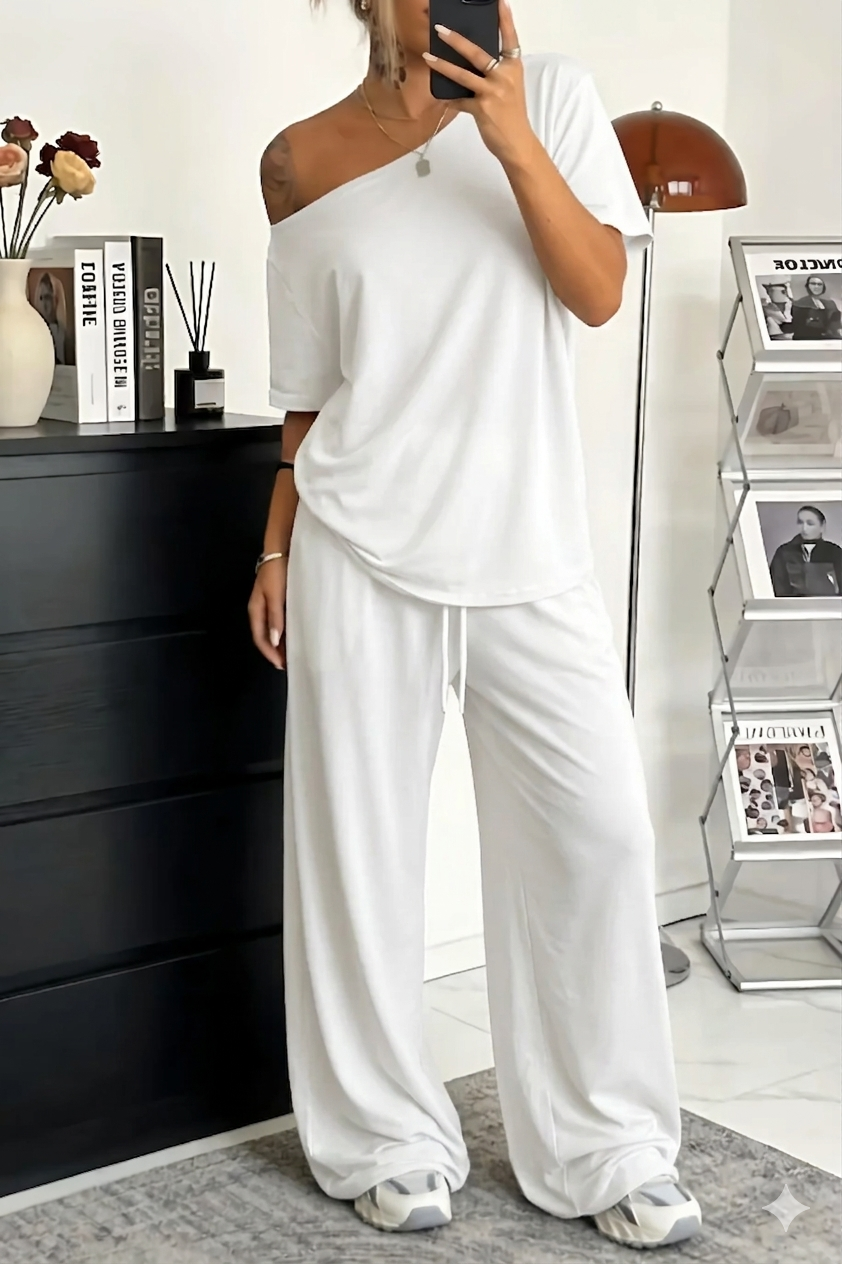 Cosima - Loose Fit Top and Trousers Set