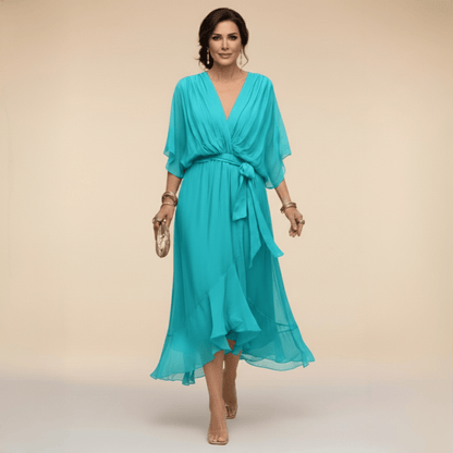 Mirabelle - Airy V-Neck Dress