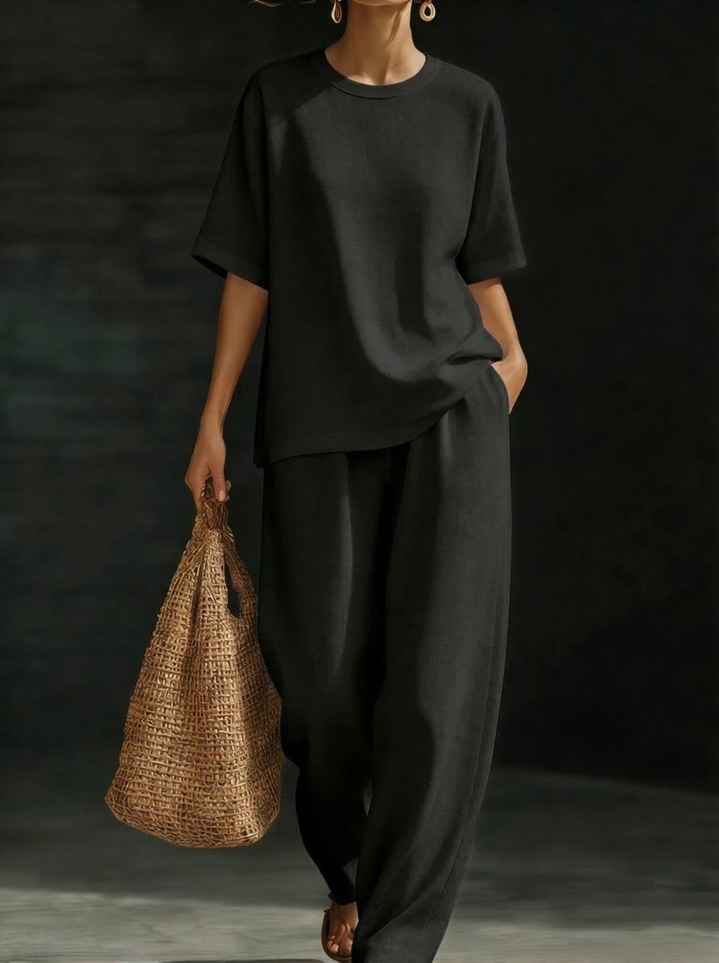 Carenza - Oversized Two Piece Set