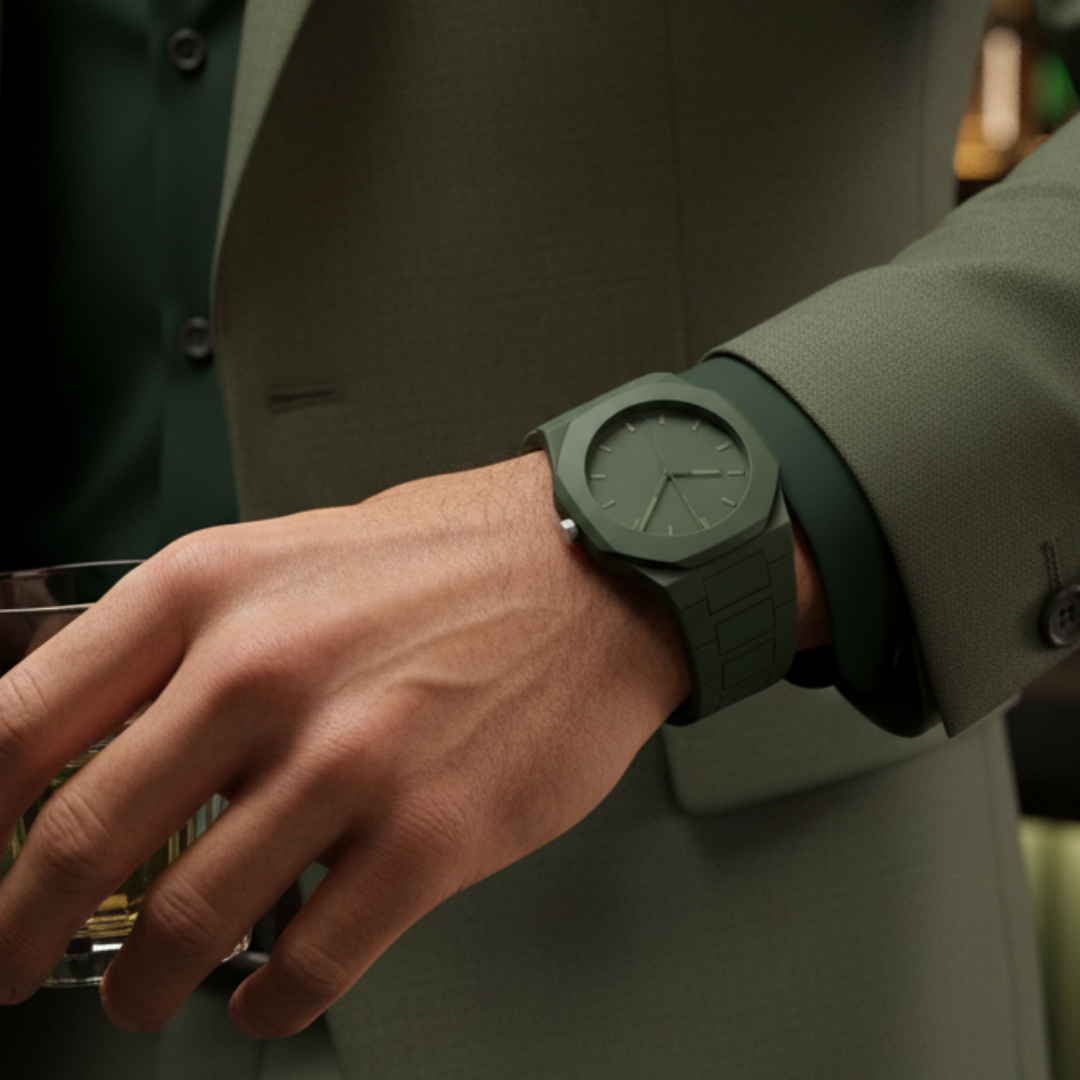 Nevrick - Stealth Octagonal Watch