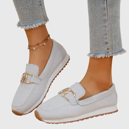 Rosamira - Cushioned Slip-On Loafers