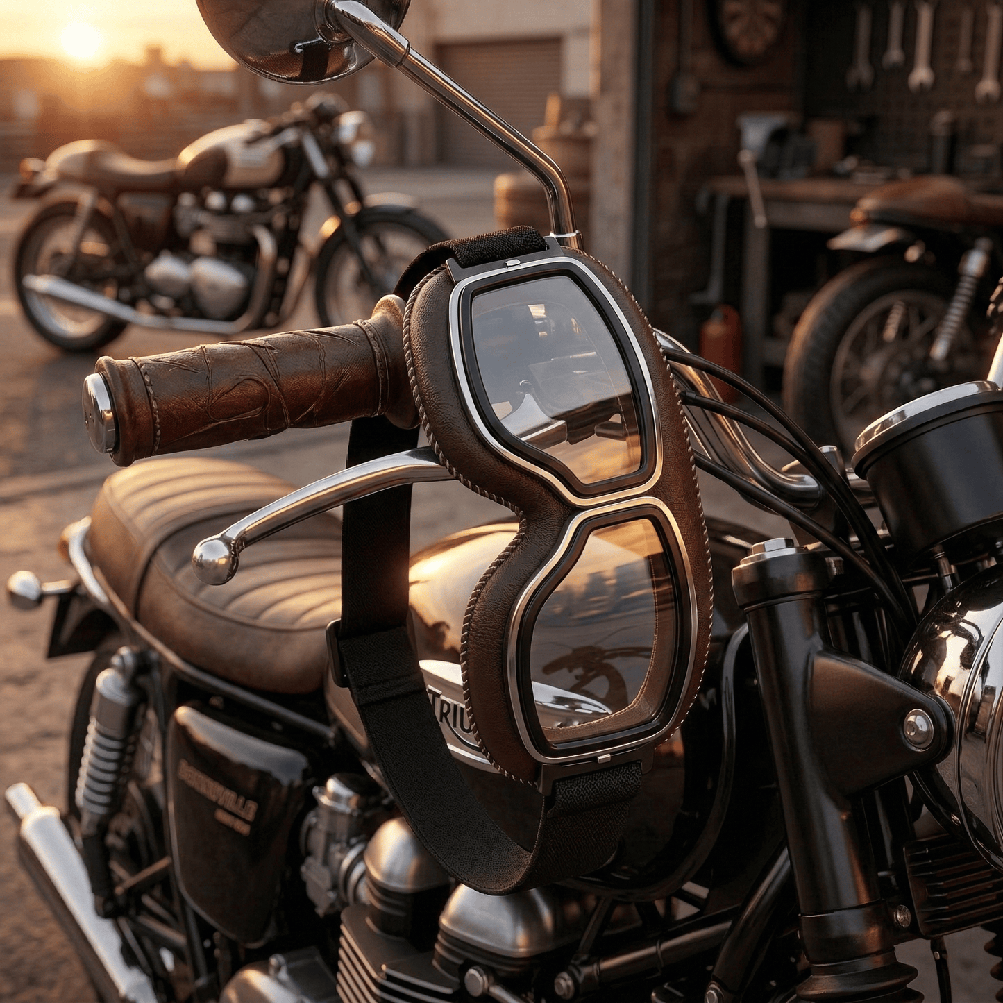 Alaric - Vintage Motorcycle Goggles