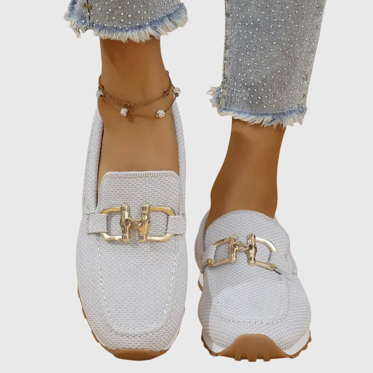 Rosamira - Cushioned Slip-On Loafers