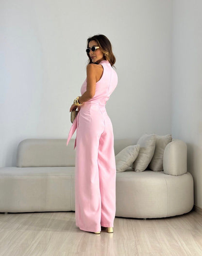 Ismerie - Fluid Wide-Leg Jumpsuit