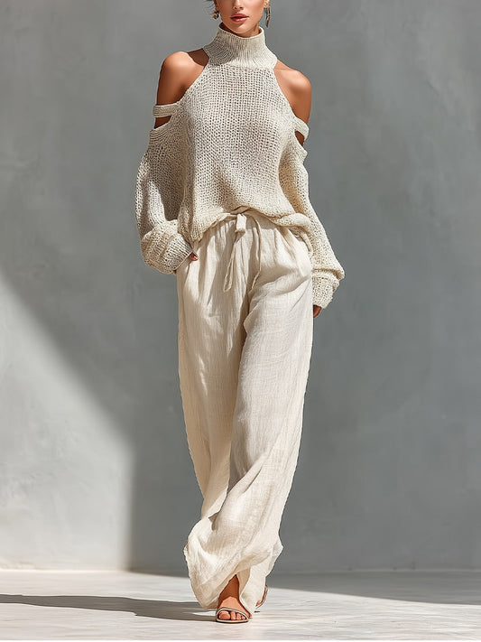 Nerys - Soft-Touch Two-Piece Set