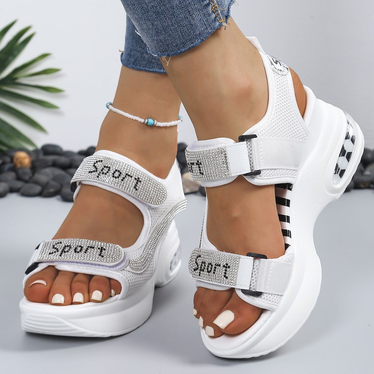 Marzena - Platform Sport Sandals