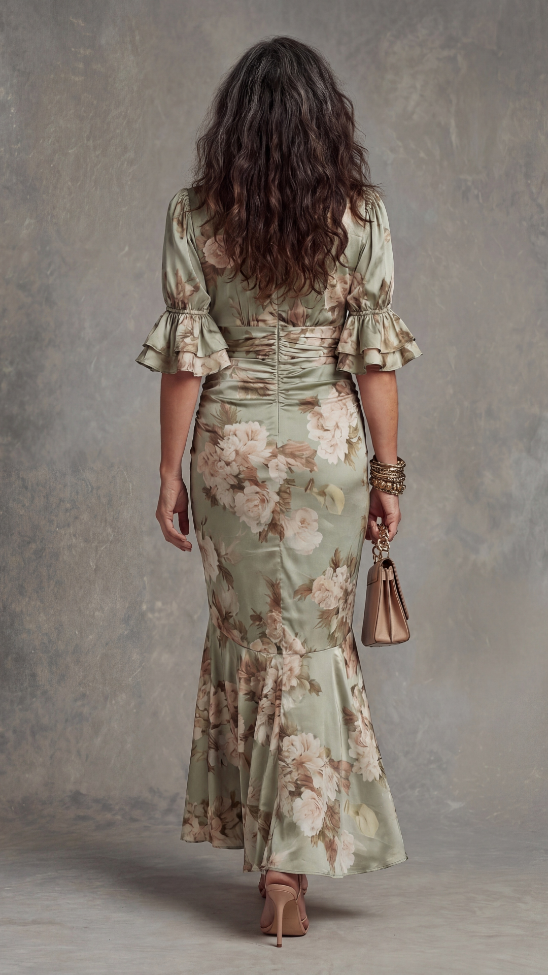 Yareen - Soft-Touch Floral Dress