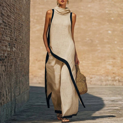 Solenique - Flowing Asymmetrical Two Piece Set