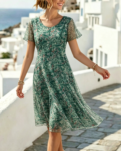 Kynara - Printed Knee Length Dress