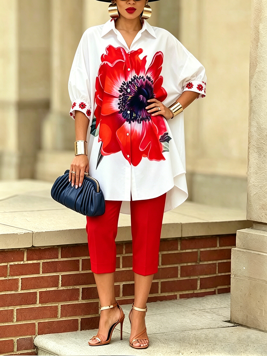 Xaviera - Soft-Touch Boho Two-Piece Set