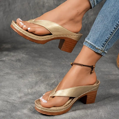 Jorja - Contoured Heeled Sandals
