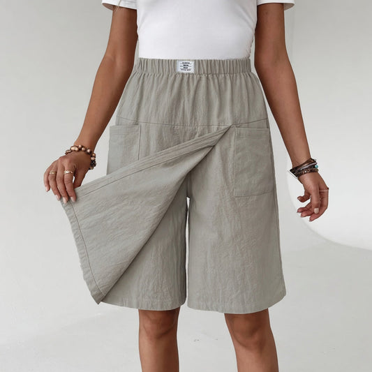 Fiorisse - Premium Stretch Wrap-Front Skort