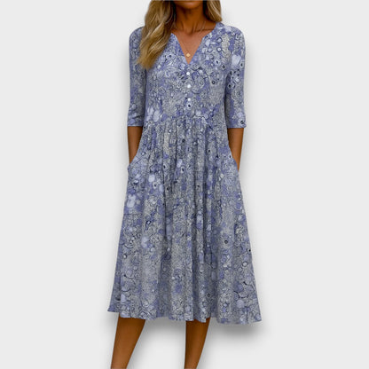 Rosella - Lightweight Printed Dress