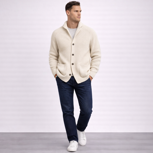 Quentin - Ribbed Cardigan