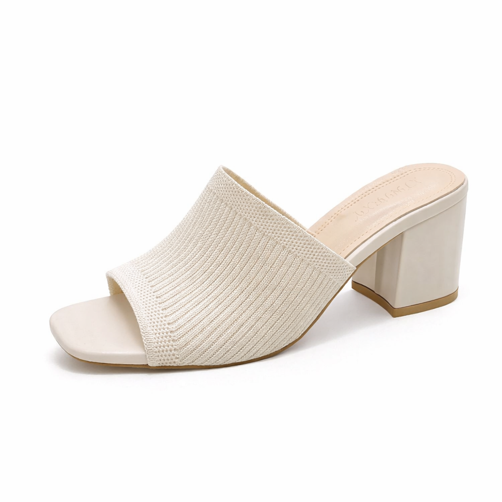 Virelle - Soft-Touch Block Heel Pumps