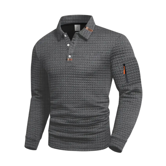 Reeve - Textured Polo Shirt