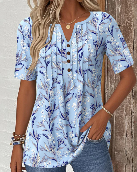Doreva - Lightweight Floral Blouse