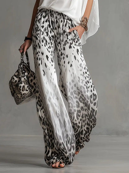 Ivette - Lightweight Blouse & Wide-Leg Trousers Set