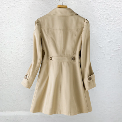 Kaliah - Soft-Touch Trench Coat