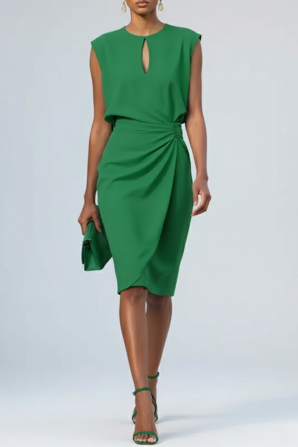 Gisella - Elegant Midi Cocktail Dress