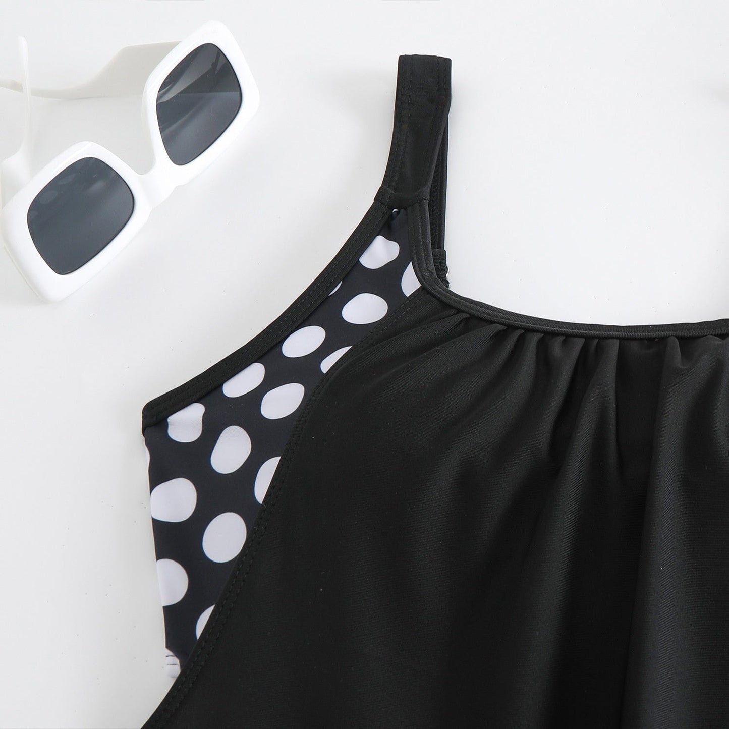 Celandine - Quick-Dry Retro Polka Dot Bikini Set