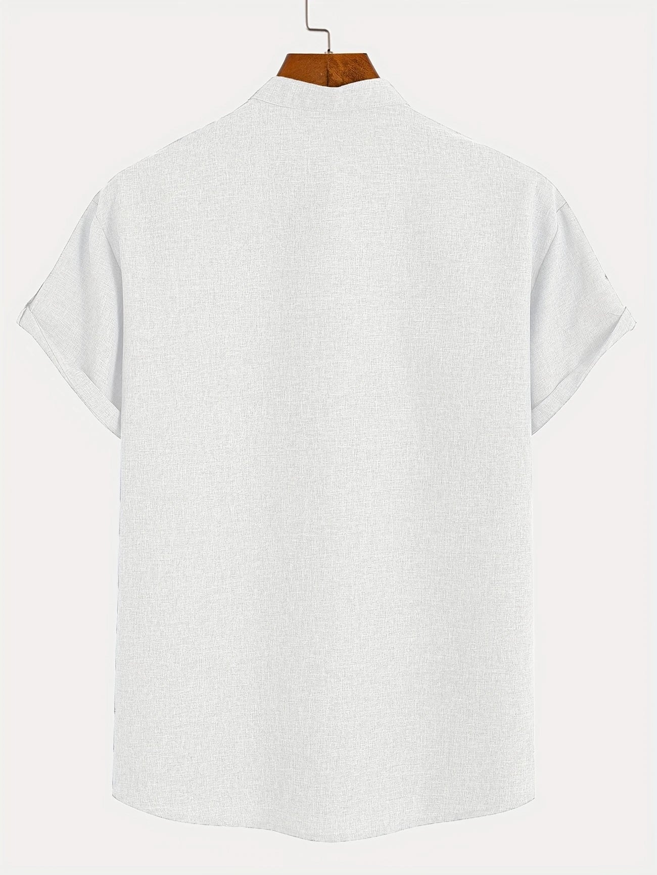 Harlan - Textured High-Collar Shirt