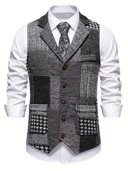Evren - Tailored Patchwork Gilet