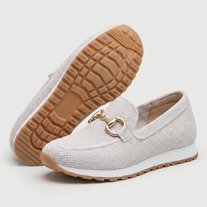 Rosamira - Cushioned Slip-On Loafers