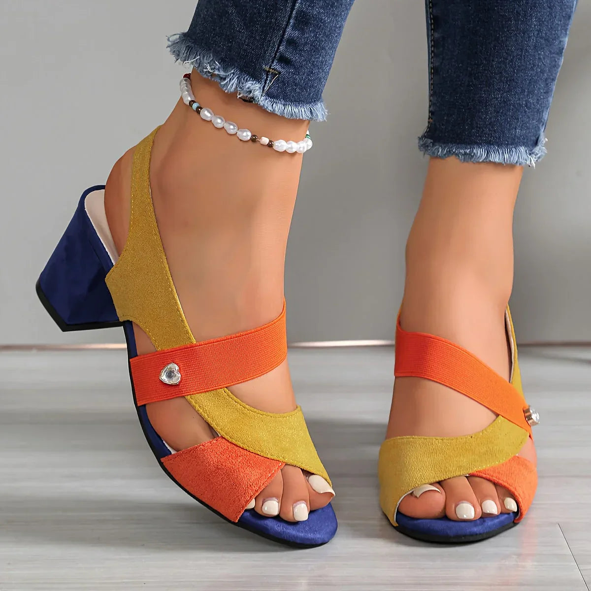 Lurene - Cushioned Block Heels
