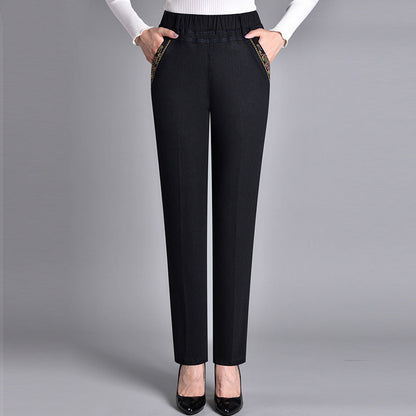 Teliraen - Soft-Touch Straight-Leg Jeans