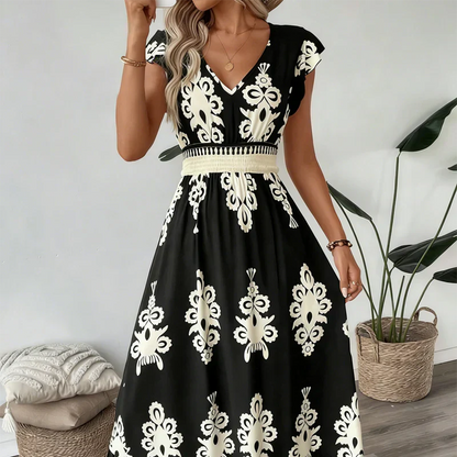 Osyrel - Printed Midi Dress
