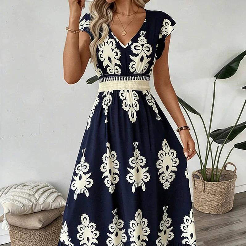 Osyrel - Printed Midi Dress
