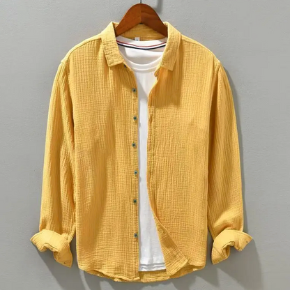 Grady - Soft-Touch Button-Up Shirt